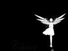Clover, kobieta, skrzydła