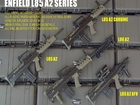 Broń, L85 A2, L85 A2 CARBINE, L85 A2 AFV, L86 A2