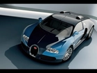 Błękitny, Czarny, Bugatti Veyron