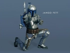 Star Wars, Jango Fett, broń, ochraniacze