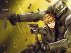 Appleseed, Robot, Pistolet, Łuski