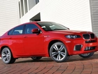 Czerwone, BMW, X6, Seria M