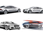 Audi A7, Szkic, Prototyp