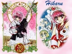 Magic Knight Rayearth, kobiety, ludzie