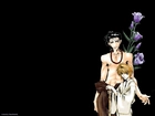 Saiyuki, ludzie, kwiaty, korale