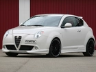 Alfa Romeo MiTo, Czarne, Felgi