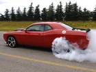 Dodge Challenger, Rozgrzewanie, Opon