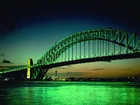 Sydney, Most, Harbour, Noc