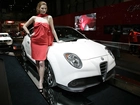 Alfa Romeo MiTo, Wystawa, Modelka