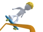 Skate, Deskorolka, 3D