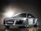 Srebrne, Audi R8, Blask