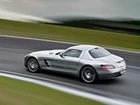 Srebrny, Mercedes SLS, AMG