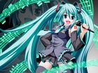 Vocaloid, Miku Hatsune, Mikrofon