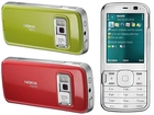 Nokia N79, Srebrna, Zielona, Czerwona