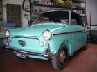 Błękitny, Autobianchi Bianchina, Chrom, Garaż