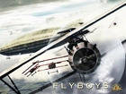 Flyboys, zeppelin, dwupłat