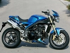 Niebieski, Triumph Speed Triple, Dekle, Silnika