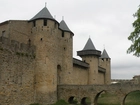 Zamek, XIII, Wiek, Carcassonne, Francja