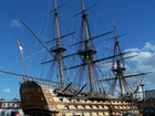 HMS Victory, Takielunek