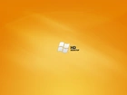 Pomarańczowa, Tapeta, Z, Logo, Windowsa
