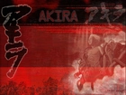 Akira, postać, napis
