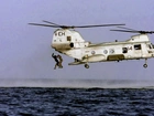 Boeing-Vertol, CH-46, Sea Knight, Desant