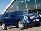 Niebieski, Cadillac SRX, SUV