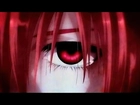 Elfen Lied, spojrzenie, oko, twarz, ruda