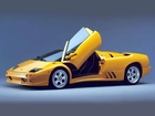 Lamborghini Diablo, Unoszone, Drzwi