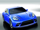 Niebieskie, Porsche Panamera