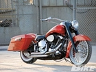 Harley Davidson Fat Boy, Kufry, Boczne