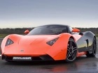 Pomarańczowo, Czarna, Marussia B1