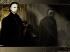 Gerard Butler,maska, ciemny strój