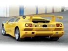 Żółte, Lamborghini Diablo