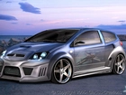 Citroen C2, Masywne, Zderzaki, Body, Kit