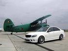 Mercedes, AMG, Lotnisko, Samolot, W204