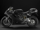 Czarne, Ducati 848, Aluminiowy, Wahacz