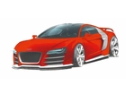 Audi R8, Prototyp, Rysunek