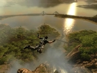 Just Cause 2, Spadochroniarz, Widok