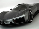 Marussia B1, Czarne, Alufelgi, Wlot, Powietrza