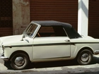 Biały, Czarny, Pas, Autobianchi Bianchina, Kabriolet