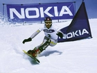 Zima, Stok, Snowboard, Nokia