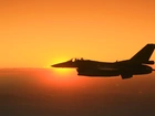 F16 Fighting Falcon, Zachód, Słońca