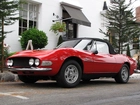 Czerwony, Klasyk, Fiat Dino