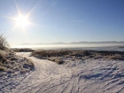 Sligo Strandhill, Szron, Promienie, Słońca