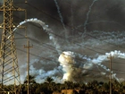 Wybuch, Bomby, Fosforowej, Irak