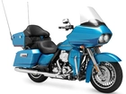 Niebieskie, Malowanie, Harley Davidson Road Glide Ultra