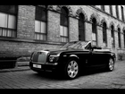 Czarny, Rolls-Royce Phantom, Kabriolet