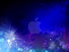 Dancing, Flor, Niebieski, Apple
