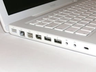 Laptop, Apple, Wejścia, USB